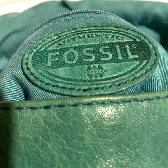 Fossil Green Leather hobo Handbag - Picture 9 of 10